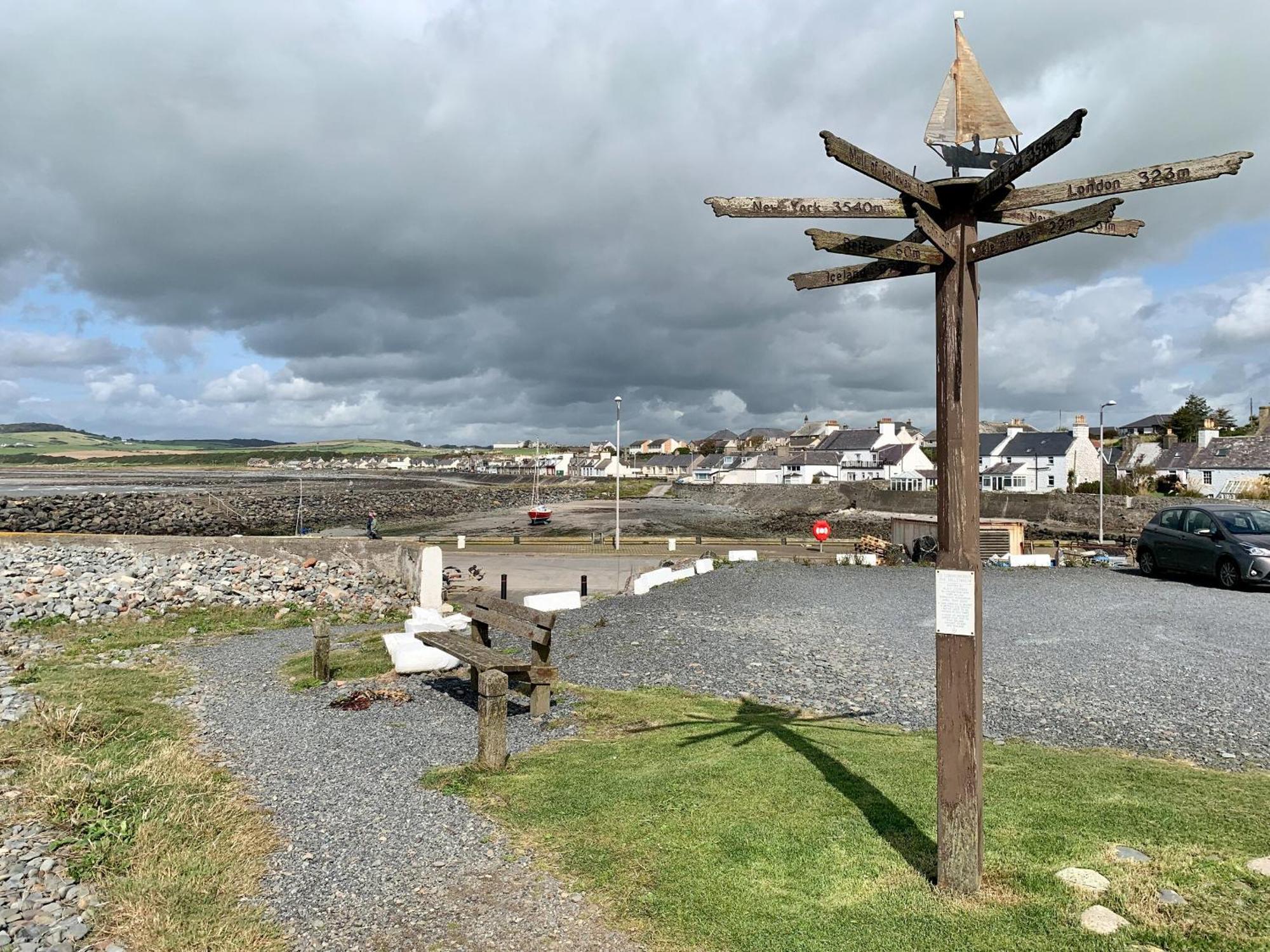 Saltlife Cottage Port William Esterno foto