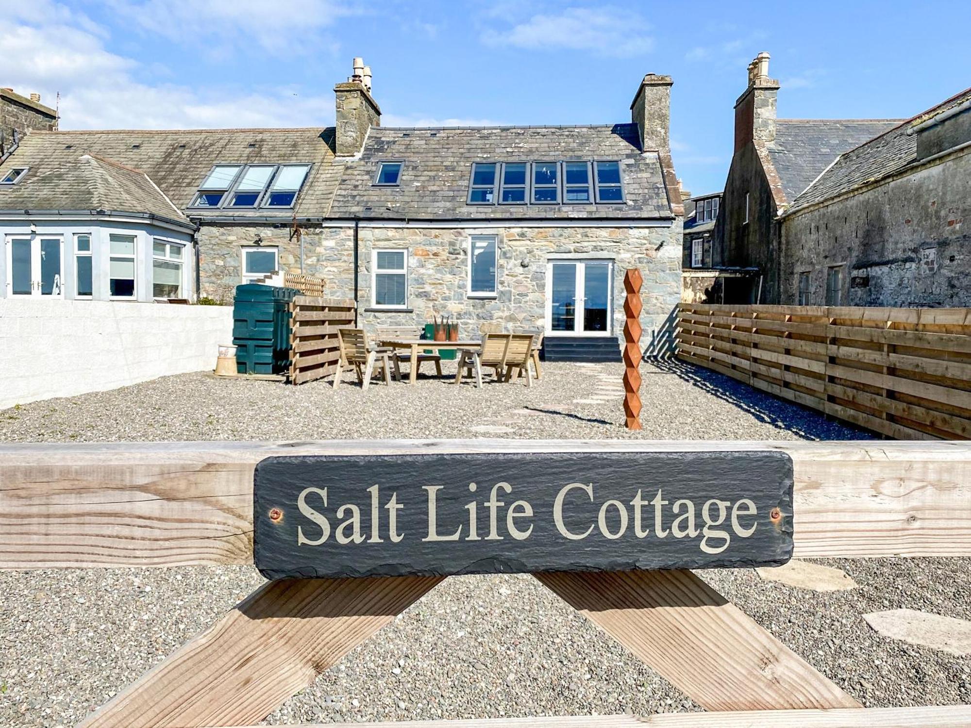 Saltlife Cottage Port William Esterno foto